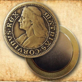 Medaila s magnetom Matej Korvín - Patina