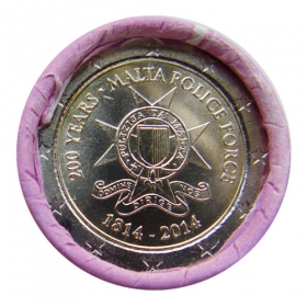 2 Euro Malta 2014 - Policajný zbor Malty