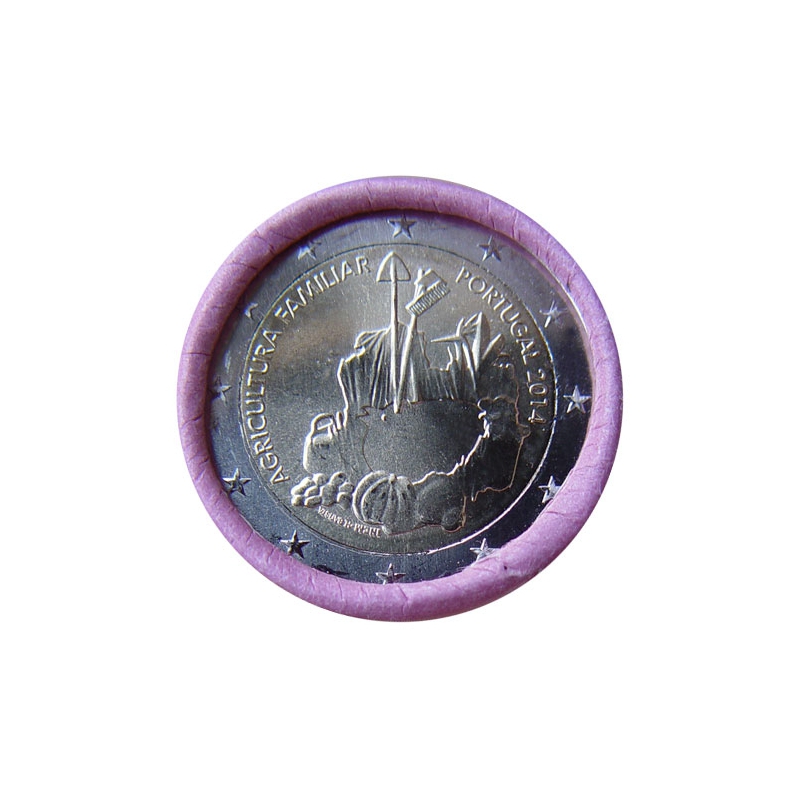 2 Euro Portugalsko 2014 -  Rodinné farmy
