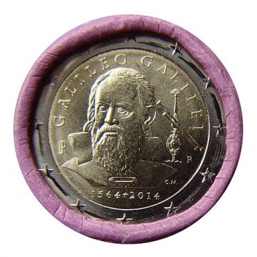 2 Euro / 2014 - Italy - Galileo Galilei