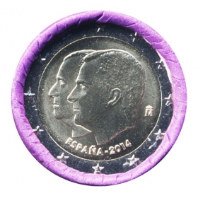 2 Euro / 2014 - Spain - Juan Carlos and Felipe VI.
