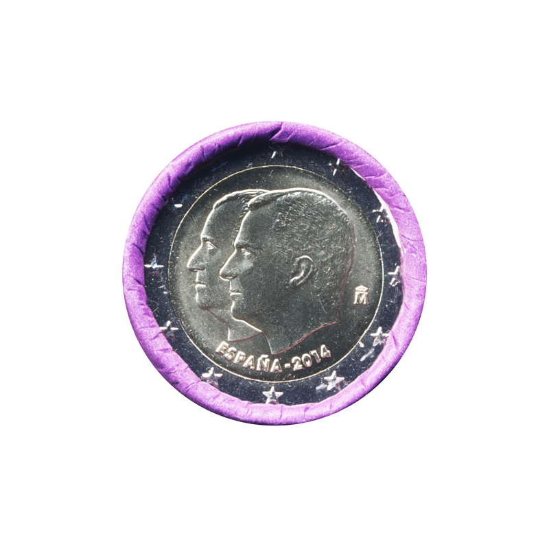 2 Euro Španielsko 2014 - Zmena kráľa Španielska