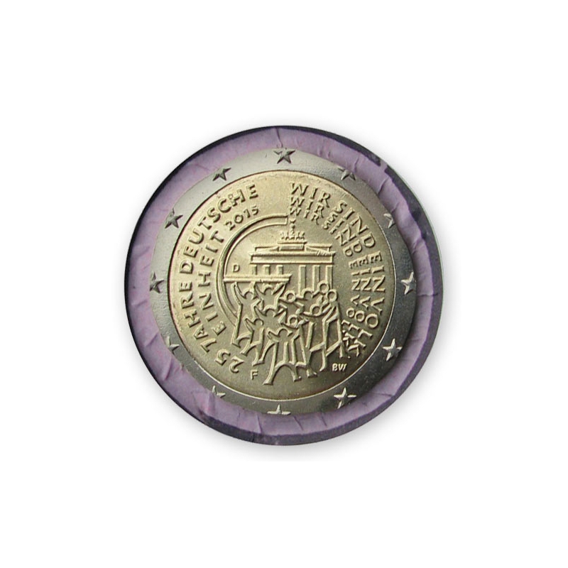 2 Euro Nemecko "F" 2015 - Jednota