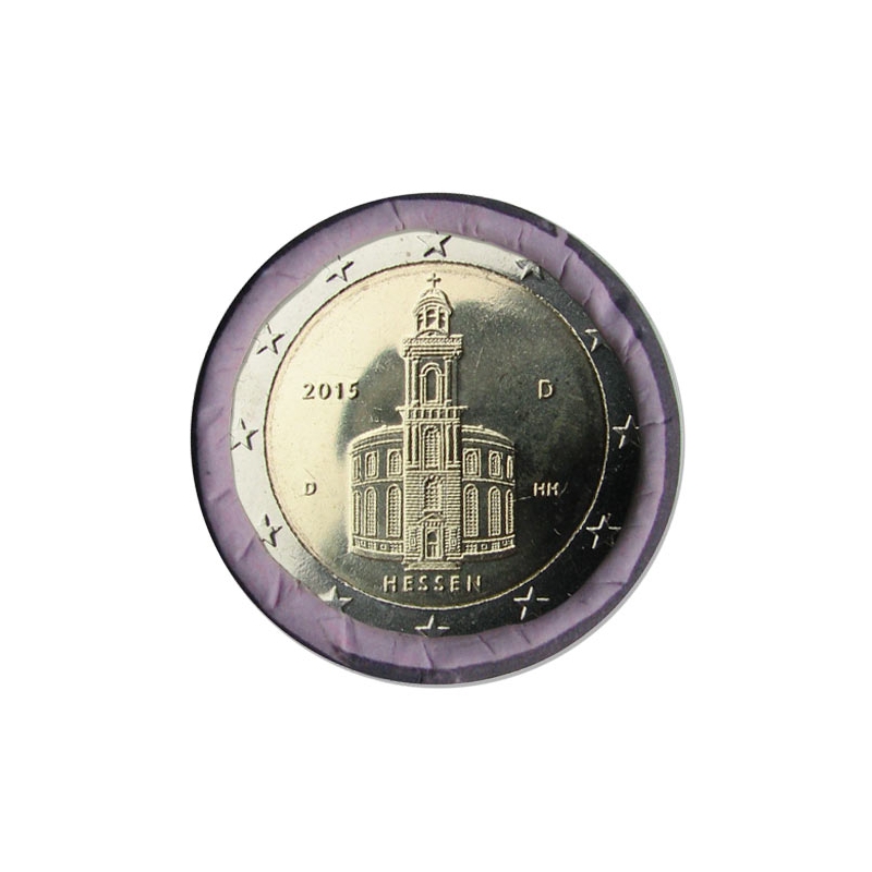 2 Euro Nemecko "D" 2015 - Hessensko: Kostol sv. Pavla