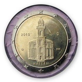 2 Euro Nemecko "G" 2015 - Hessensko: Kostol sv. Pavla