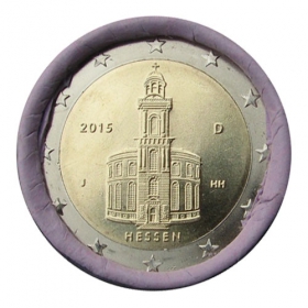 2 Euro / 2015 - Germany - Hessen: St. Paul´s Church 'J'