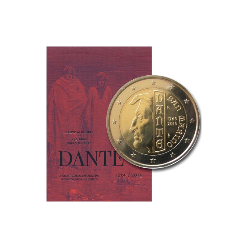 2 Euro / 2015 - San Marino - Dante Alighieri