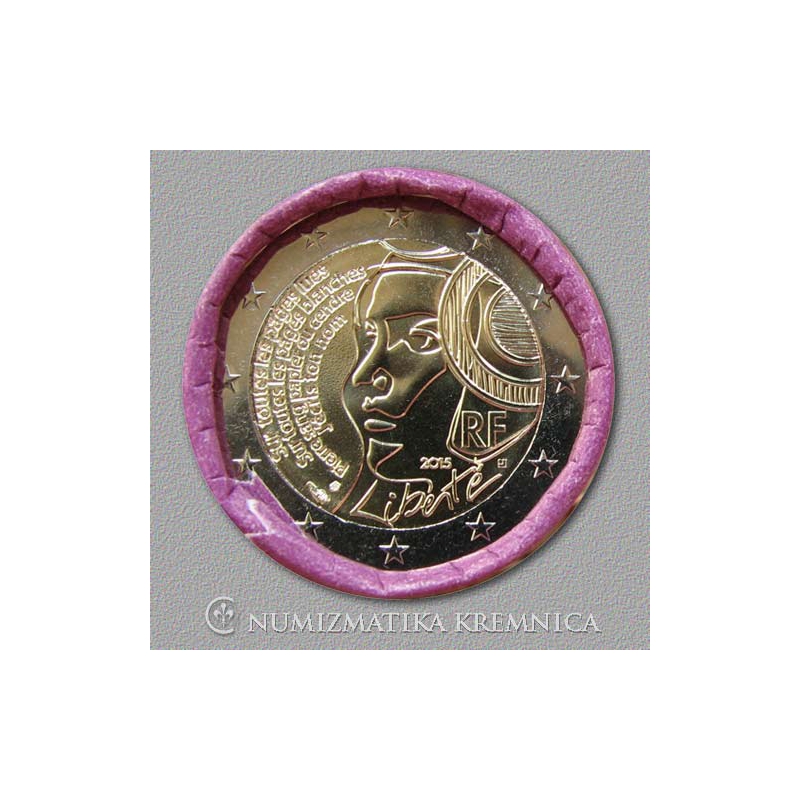 2 Euro Francúzsko 2015 - Sviatok federácie