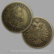 Medaila s kartou - Ferdinand II. Habsburský (Svätá rímska ríša) - Patina