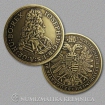 Medaila s kartou - Jozef I. Habsburský (Svätá rímska ríša) - Patina