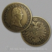 Medailička s kartičkou Leopold II. (Habsburgovci) - Patina