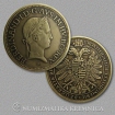 Medaila s kartou - Ferdinand V. Habsburský (Svätá rímska ríša) - Patina