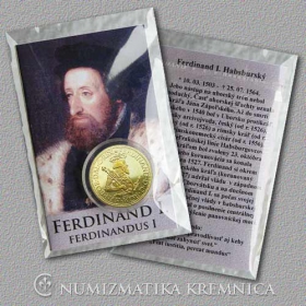 Medal with card - Ferdinand I Habsburg, Holy Roman Emperor - Shine