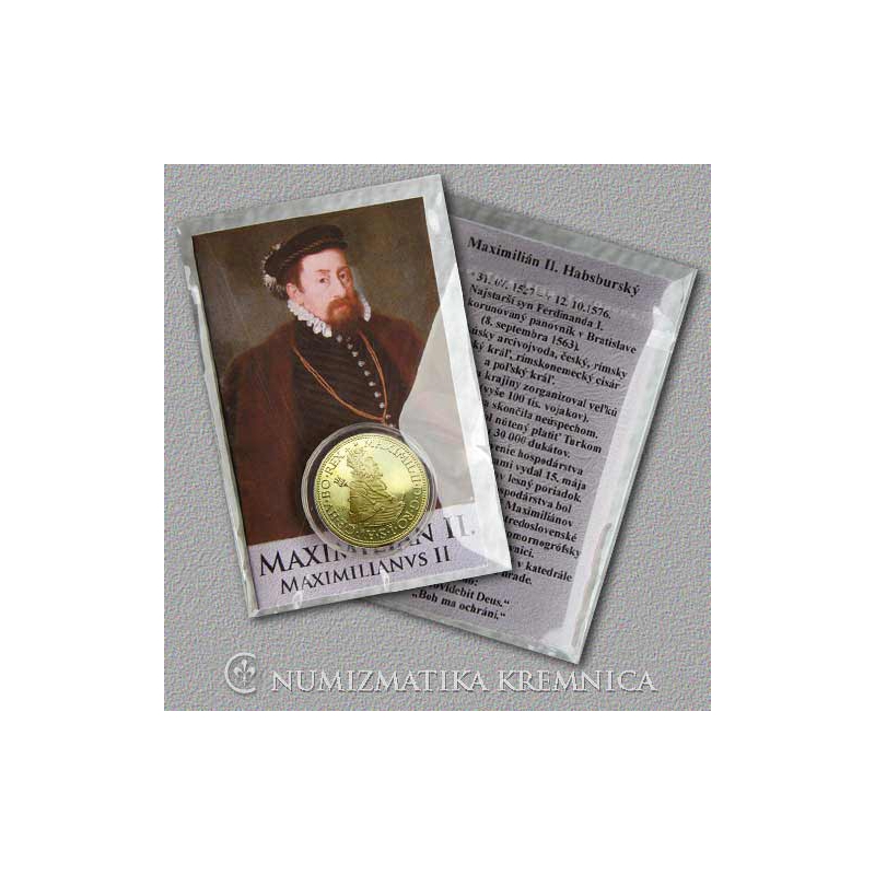 Medaila s kartou Maximilián II. Habsburský (Svätá rímska ríša) - Lesk
