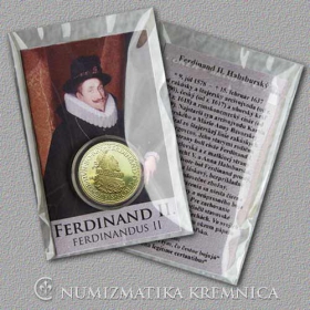 Medal with card - Ferdinand II Habsburg, Holy Roman Emperor - Shine