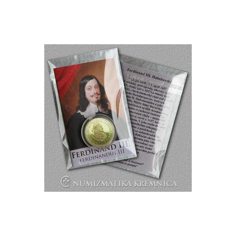 Medaila s kartou - Ferdinand III. Habsburský (Svätá rímska ríša) - Lesk