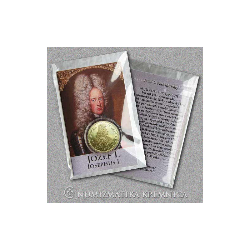 Medaila s kartou - Jozef I. Habsburský (Svätá rímska ríša) - Lesk