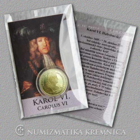Medaila s kartou - Karol VI. Habsburský (Svätá rímska ríša) - Lesk