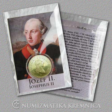 Medaila s kartou - Jozef II. Habsburský (Svätá rímska ríša) - Lesk