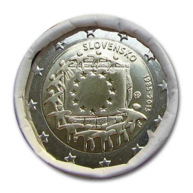 2 Euro / 2015 - Slovakia - Flag of EU