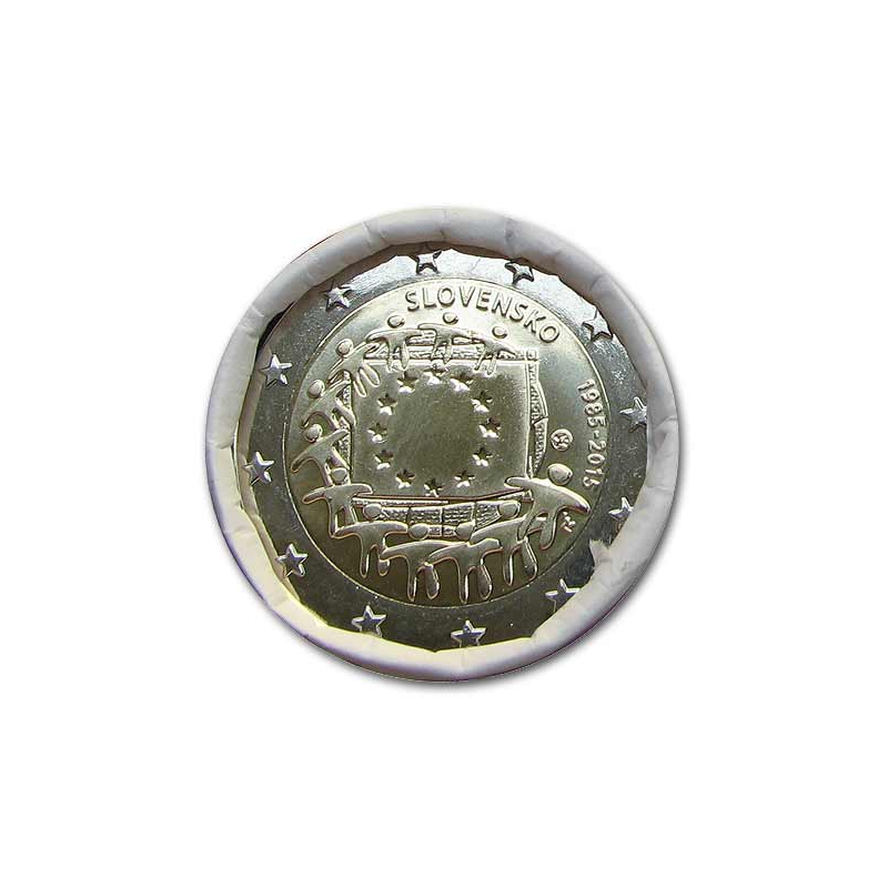 2 Euro / 2015 - Slovakia - Flag of EU