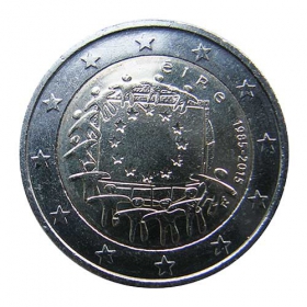 2 Euro Írsko 2015 - Vlajka Európskej únie