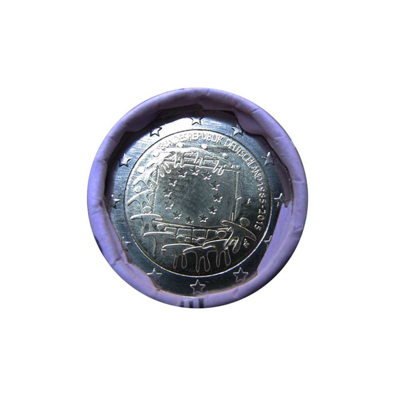 2 Euro Nemecko "A" 2015 - Vlajka EÚ