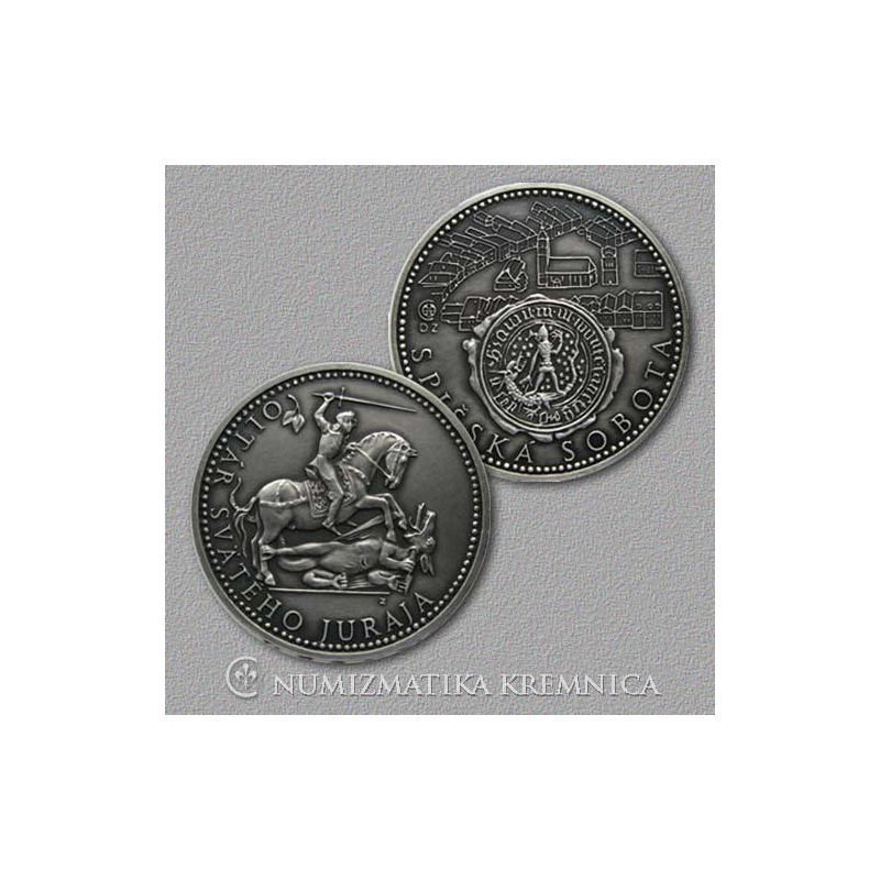 Medal Spisska Sobota - Patinated