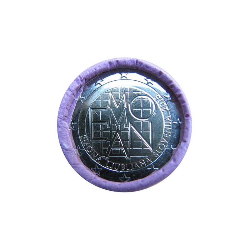 2 Euro Slovinsko 2015 - Rímska osada Emona