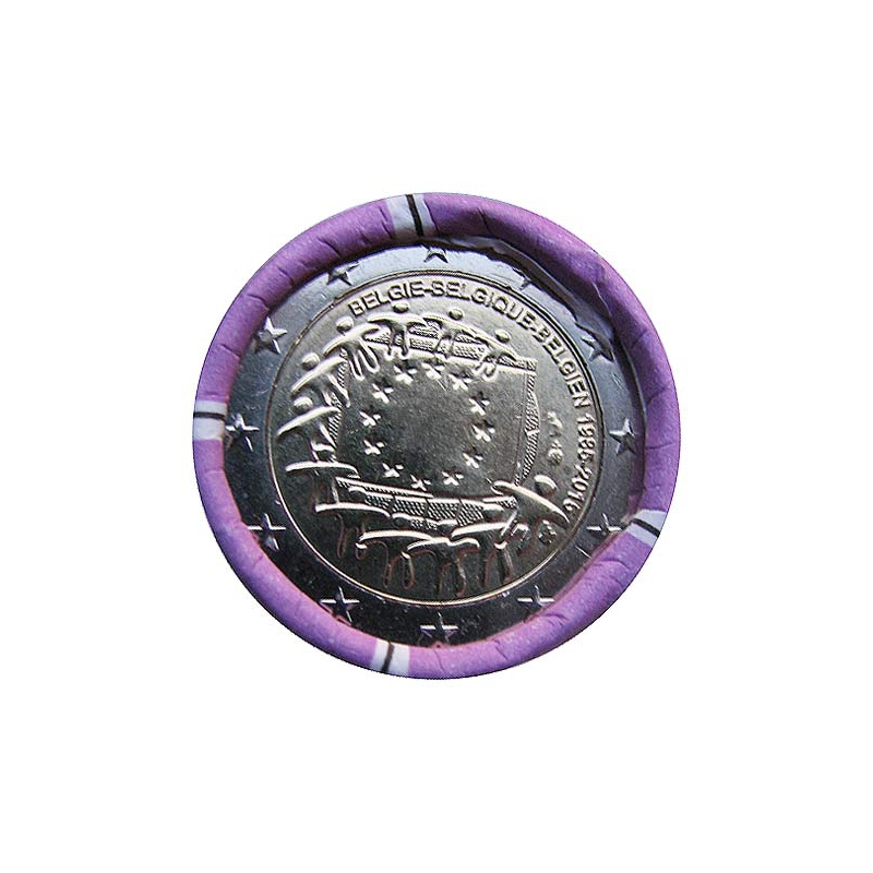 2 Euro Belgium 2015 - Flag of the European Union