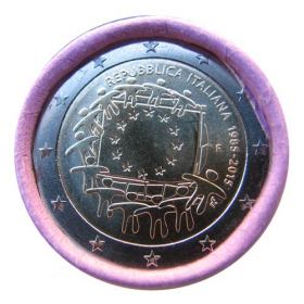 2 Euro / 2015 - Italy - Flag of EU