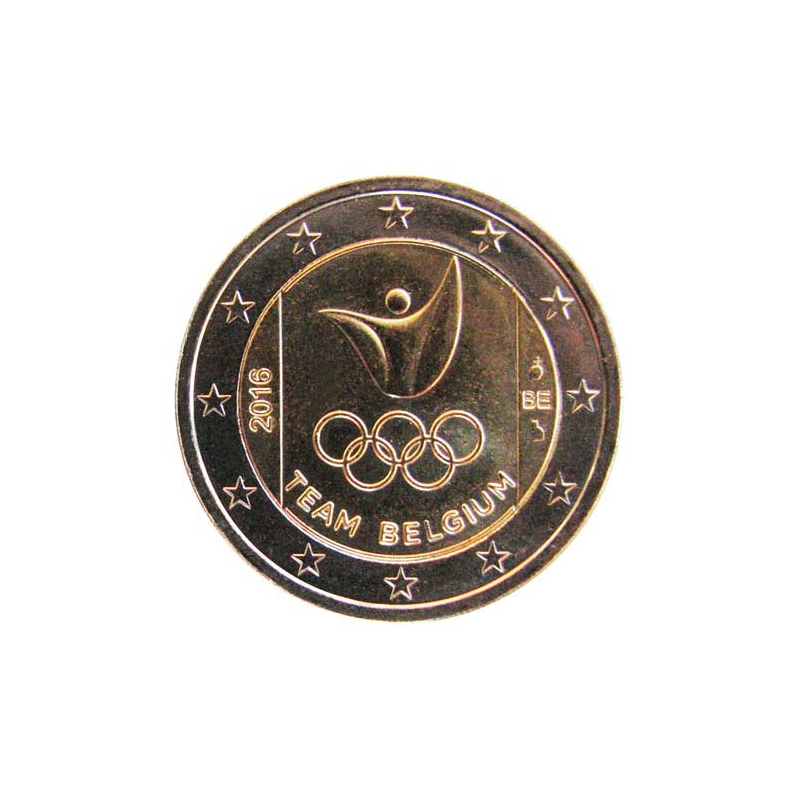 2 Euro Belgium 2016 - Olympic Games in Rio (Team Belgium)