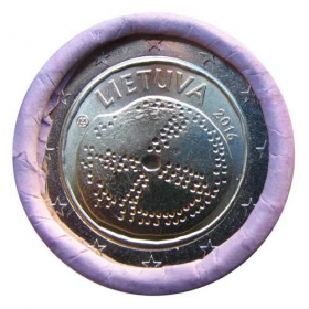 2 Euro Litva 2016 - Baltská kultúra