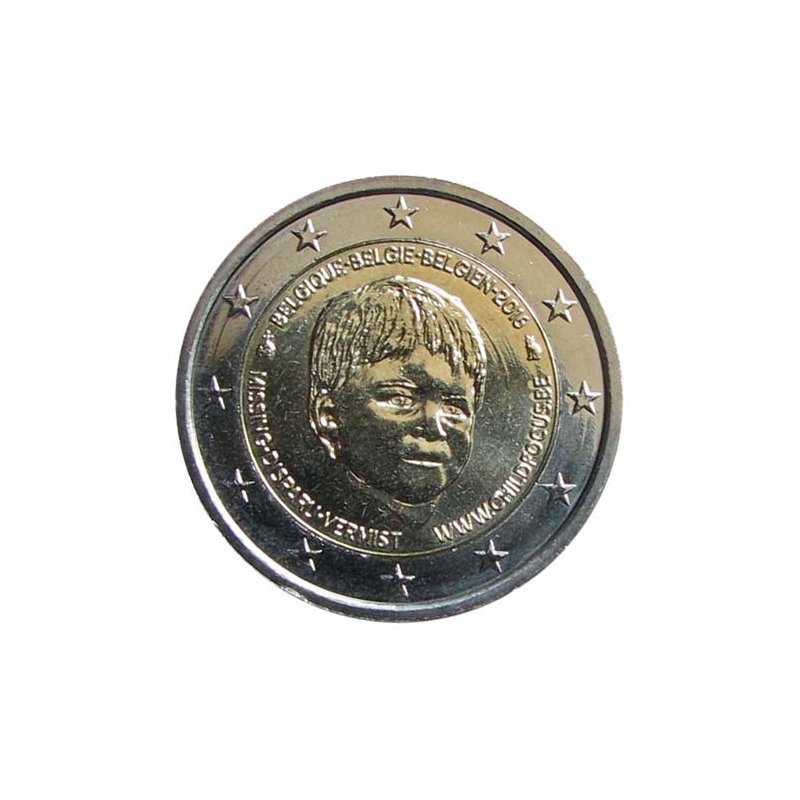 2 Euro Belgicko 2016 - Dieťa (Child Focus)