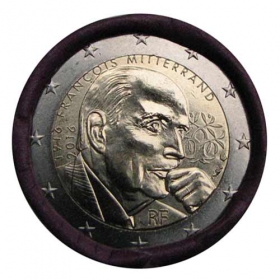 2 Euro Francúzsko 2016 - François Mitterrand