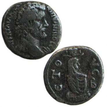 Ag Billon Tetradrachm / Roman colonies - Antoninus Pius