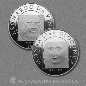 Medal Leonardo da Vinci - Proof