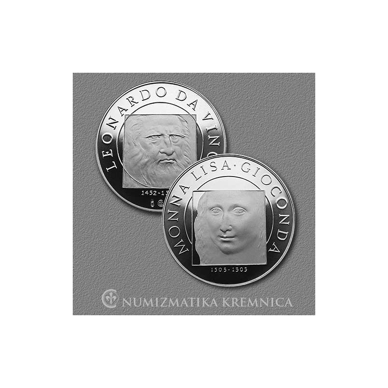 Medal Leonardo da Vinci - Proof