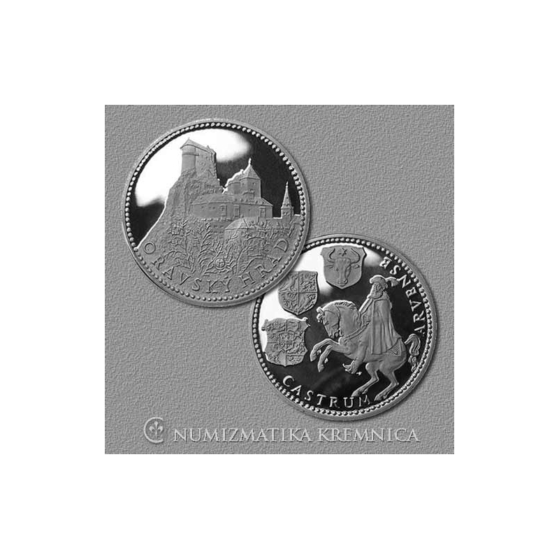 Medal Orava castle - Proof