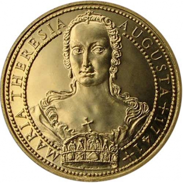 Gold medal Maria Theresa (1-ducat)