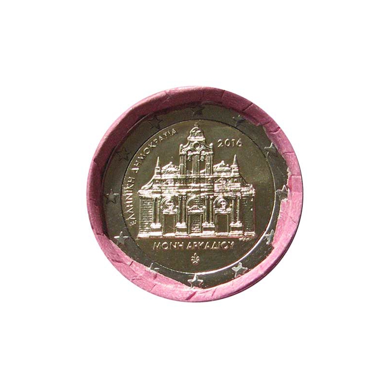 2 Euro Grécko 2016 - Kláštor Arkadi
