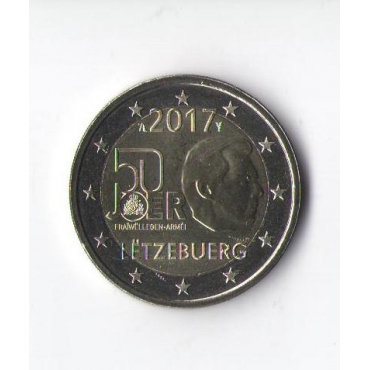 2 Euro / 2017 - Luxembourg - Military Service