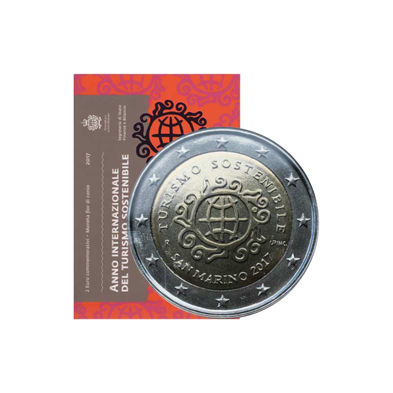 2 Euro San Maríno 2017 - Cestovný ruch