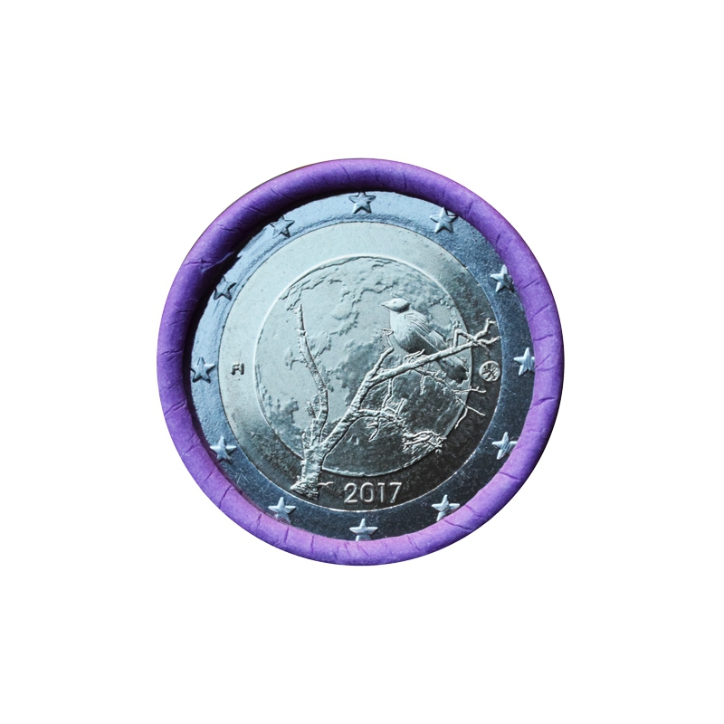 2 Euro Fínsko 2017 - Fínska príroda