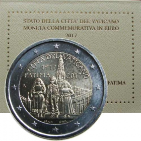 2 Euro / 2017 - Vatican - Fatima