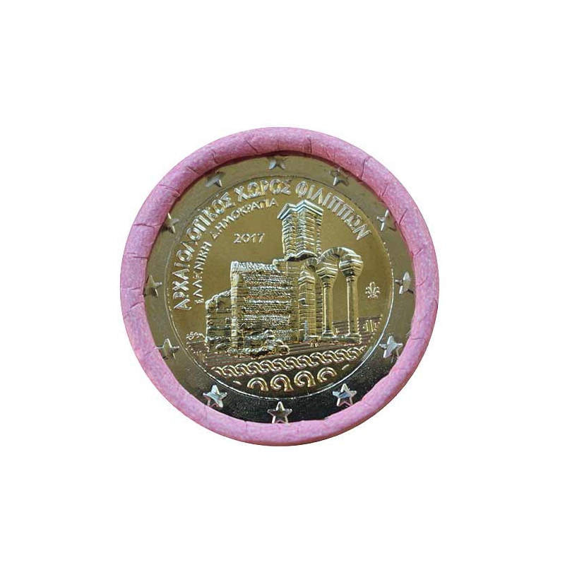 2 Euro Grécko 2017 - Archeologické nálezisko Philippi