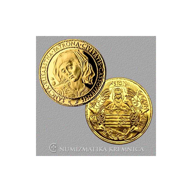 Gold medal Sv. Elizabeth Patroness of Košice