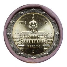 2 Euro Nemecko "D" 2018 - Berlín: Zámok Charlottenburg