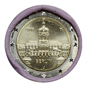 2 Euro / 2018 - Germany - Berlin: Charlottenburg Palace 'J'