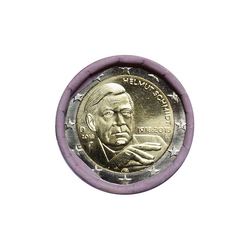 2 Euro Nemecko "A" 2018 - Kancelár Helmut Schmidt
